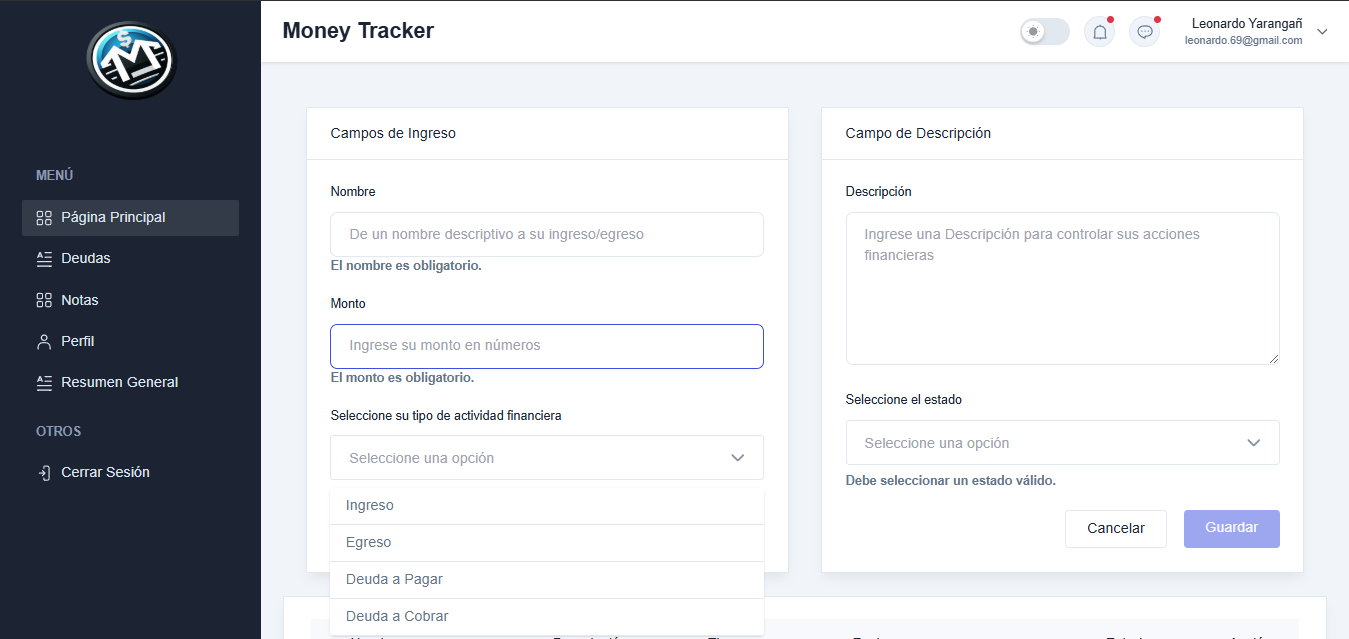 moneyTracker